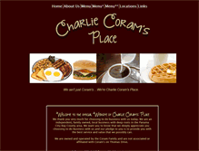Tablet Screenshot of charliecorams.com